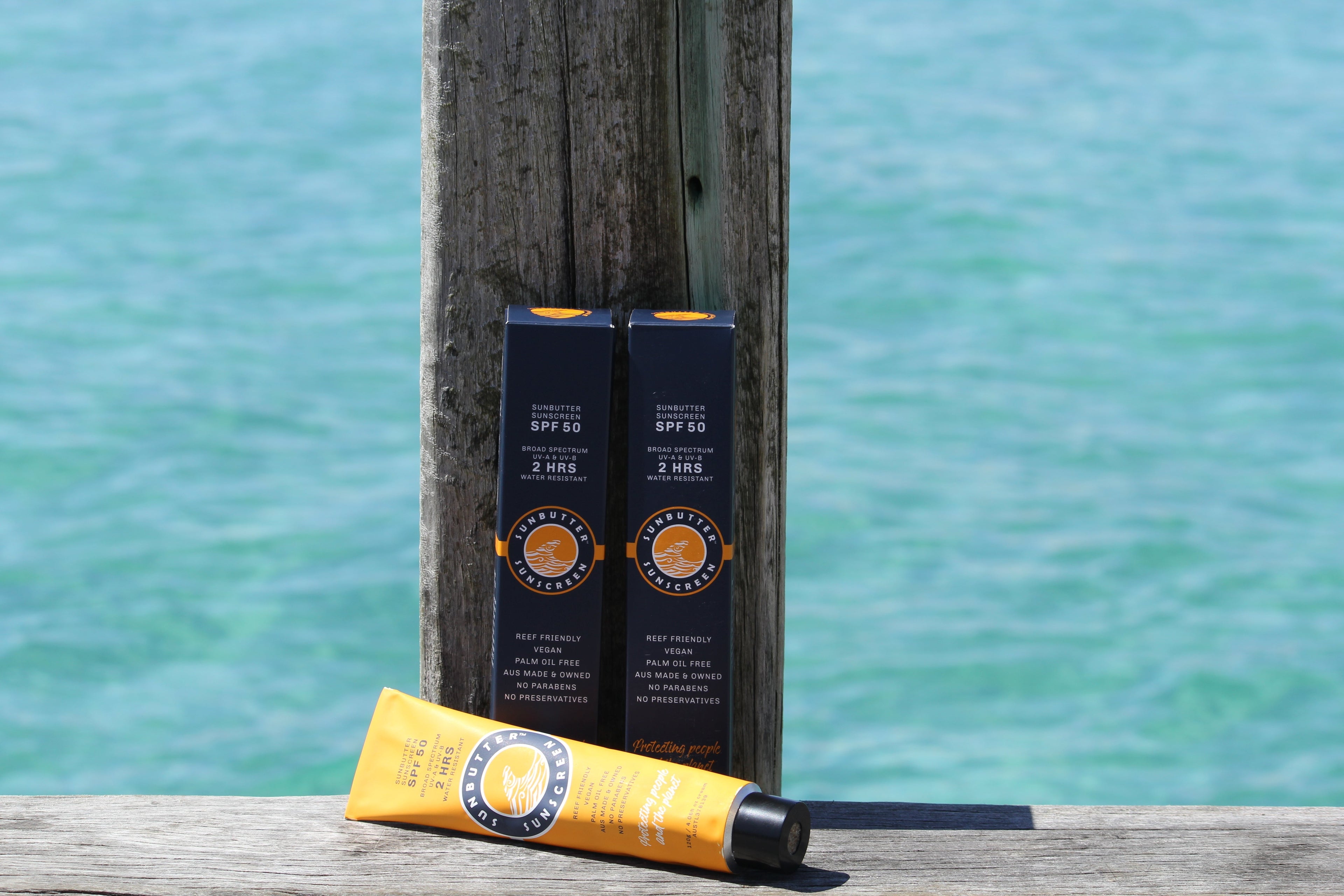 SunButter Skincare SPF50 Tube - 120g - 2 pack!