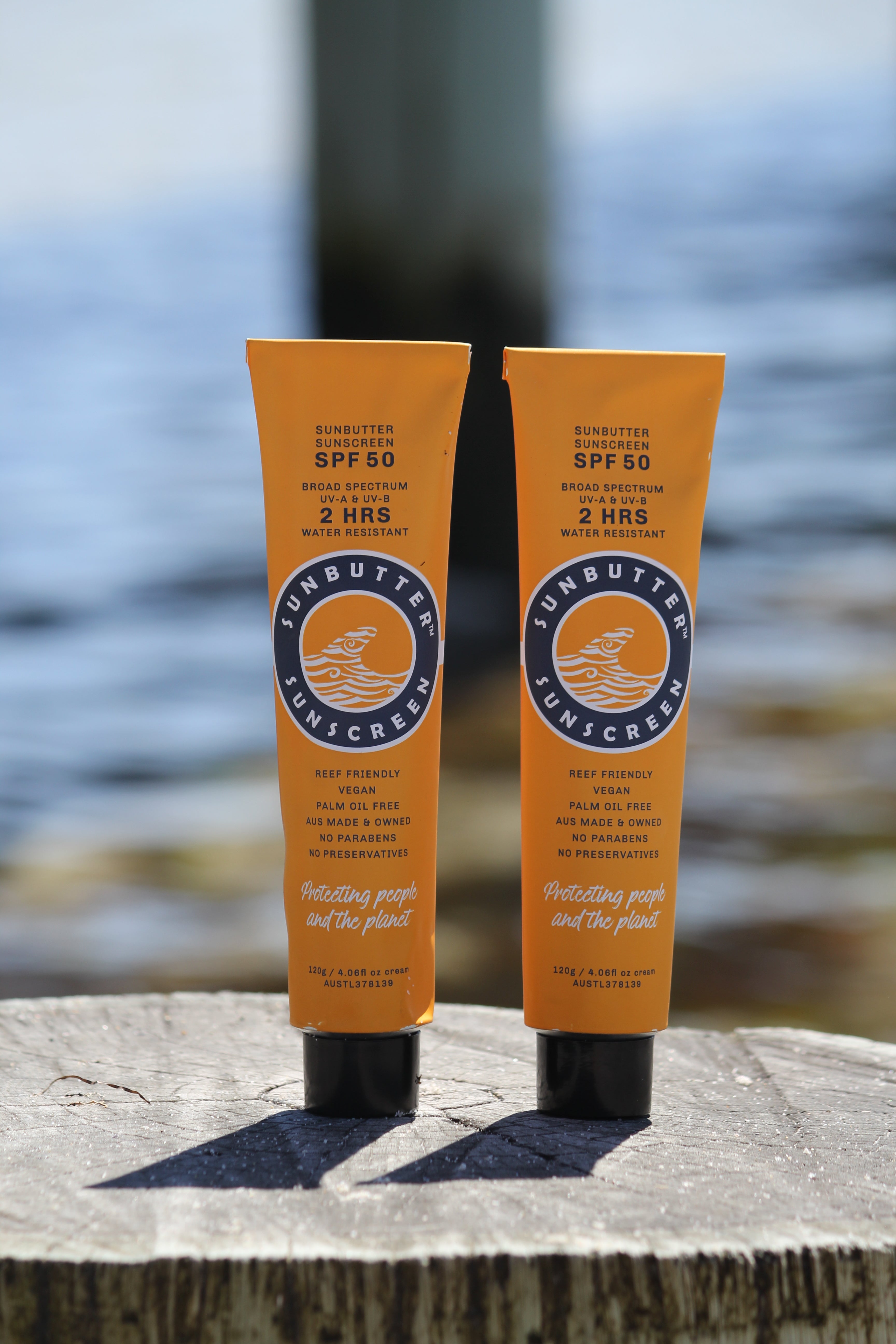 SunButter Skincare SPF50 Tube - 120g - 2 pack!